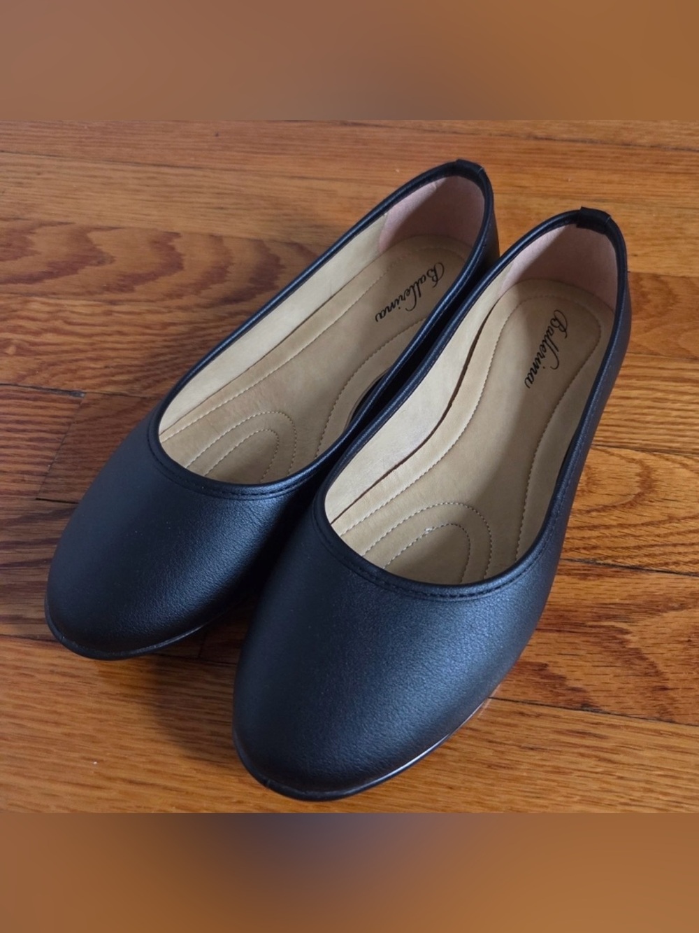 ComfortFit Black Ballet Flats - Everyday Slip-Ons